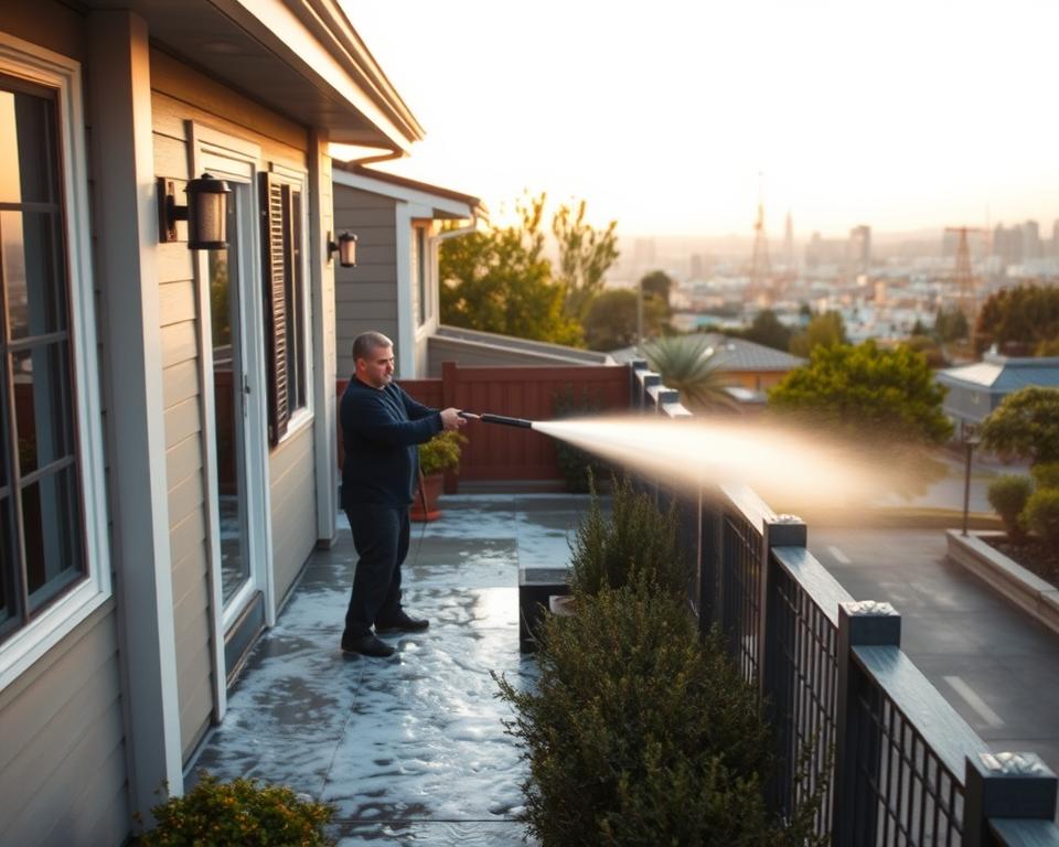 Mediterranean-Style House Pressure Washing in Doraville